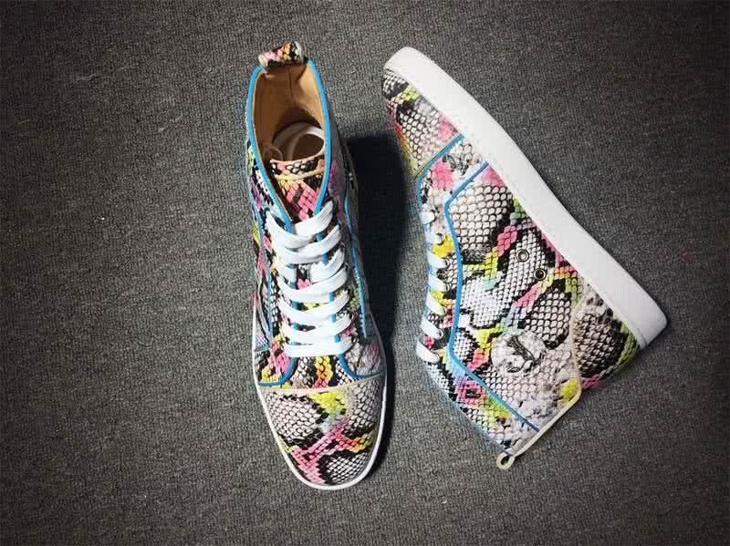 Christian Louboutin Python Sneaker Men/Women Multicoloured 6