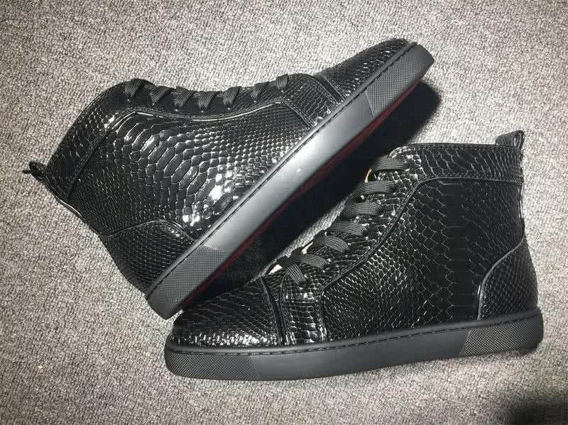 Christian Louboutin Python Sneaker Men/Women Black 9