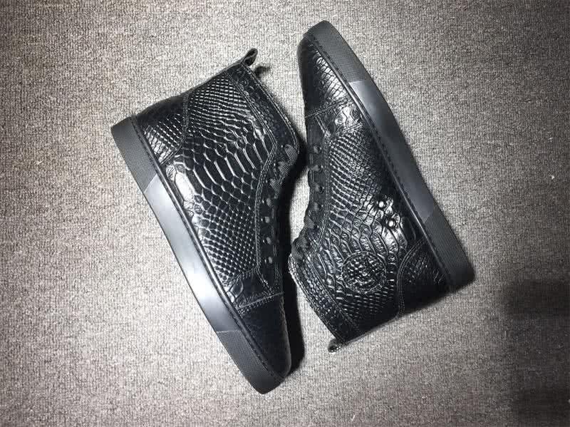 Christian Louboutin Python Sneaker Men/Women Black 7