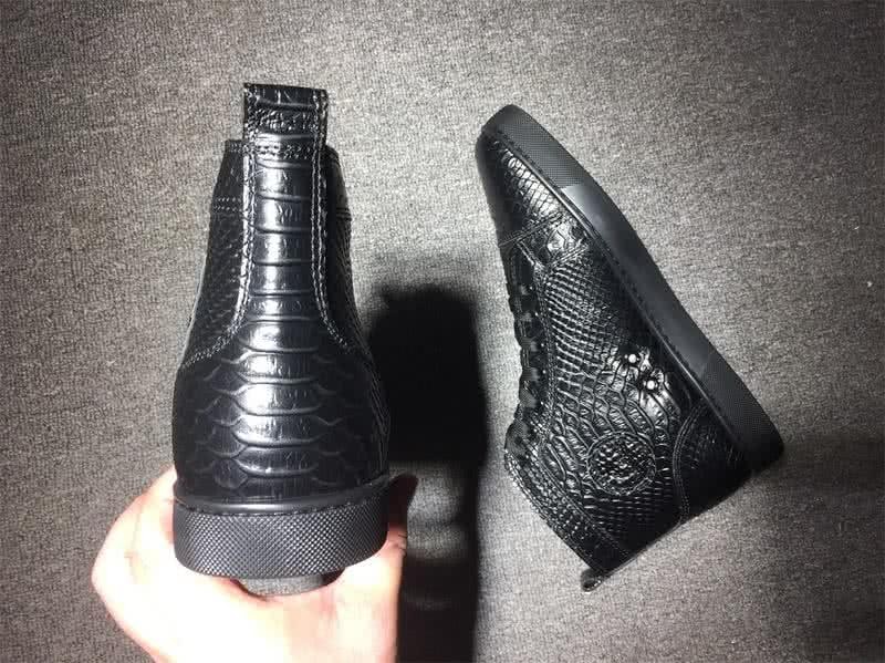Christian Louboutin Python Sneaker Men/Women Black 8