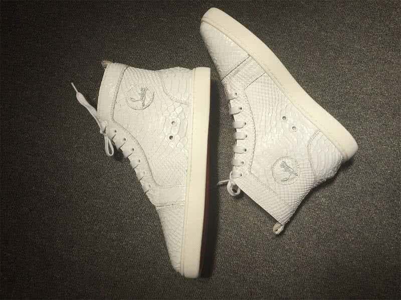 Christian Louboutin Python Sneaker Men/Women White 7