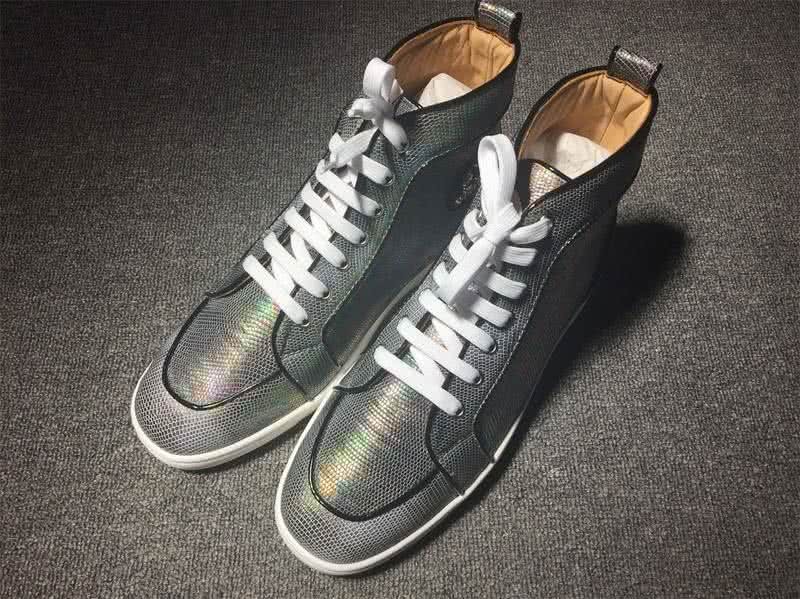 Christian Louboutin Python Sneaker Men/Women Grey 1