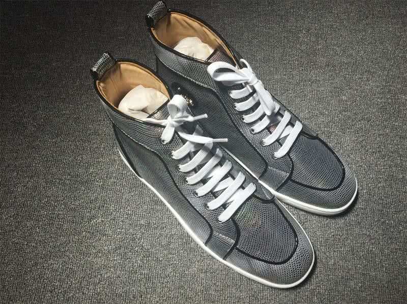 Christian Louboutin Python Sneaker Men/Women Grey 2