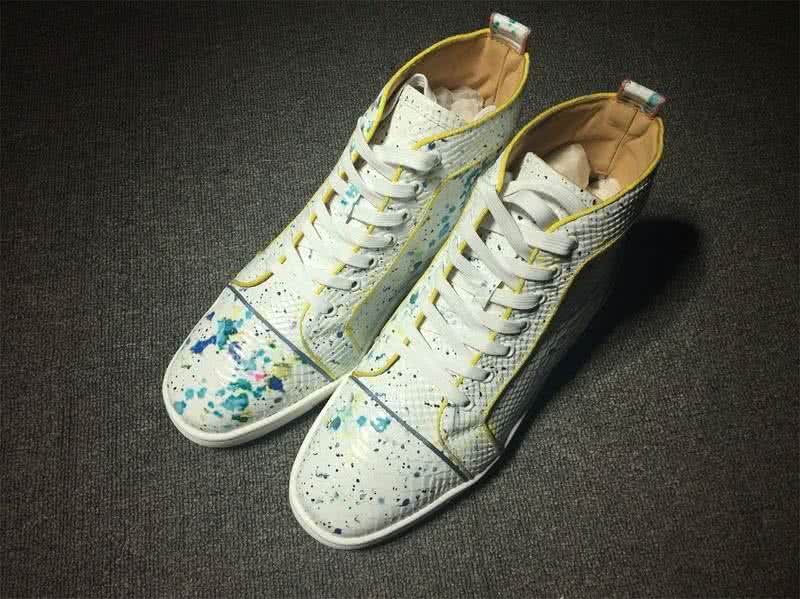 Christian Louboutin Python Sneaker Men/Women White 1