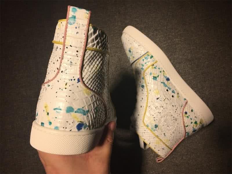 Christian Louboutin Python Sneaker Men/Women White 7