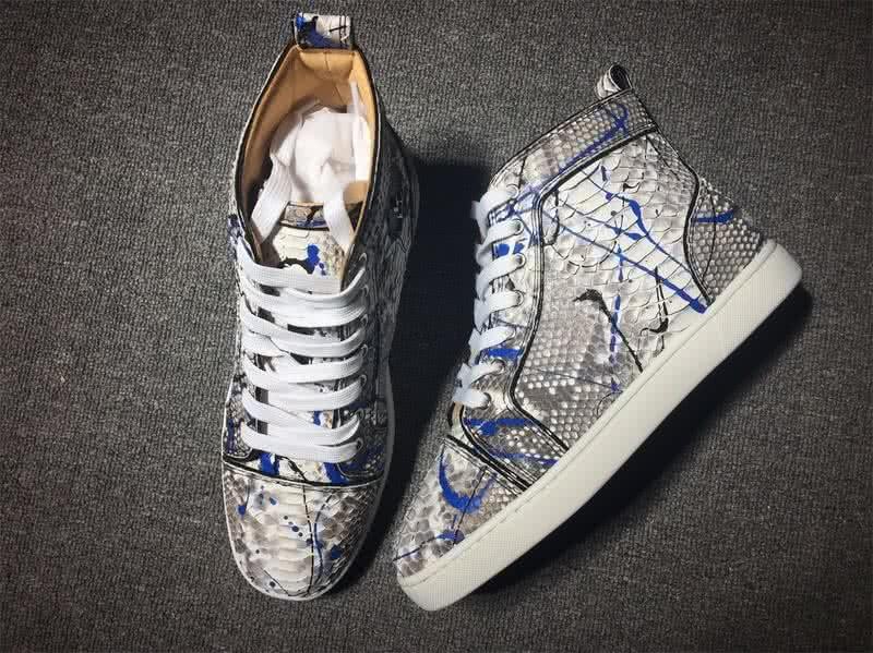 Christian Louboutin Python Sneaker Men/Women Grey 3