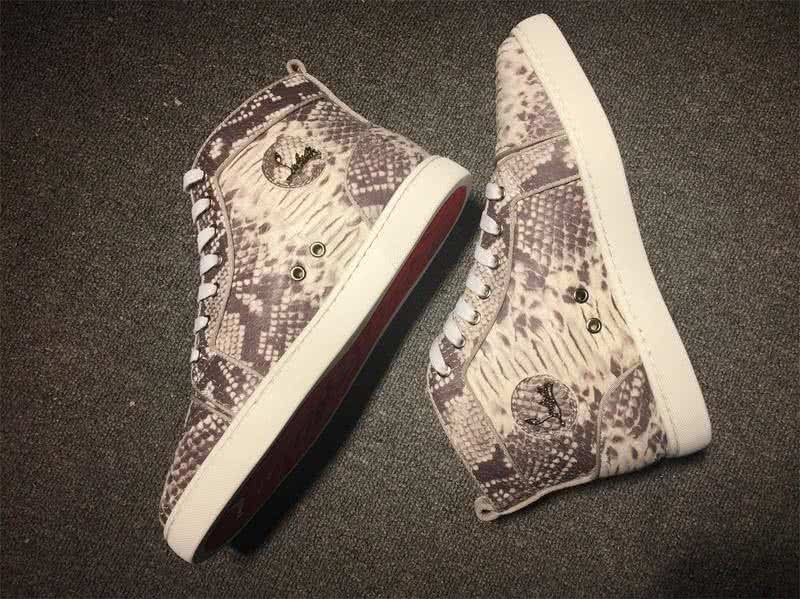 Christian Louboutin Python Sneaker Men/Women Grey 6