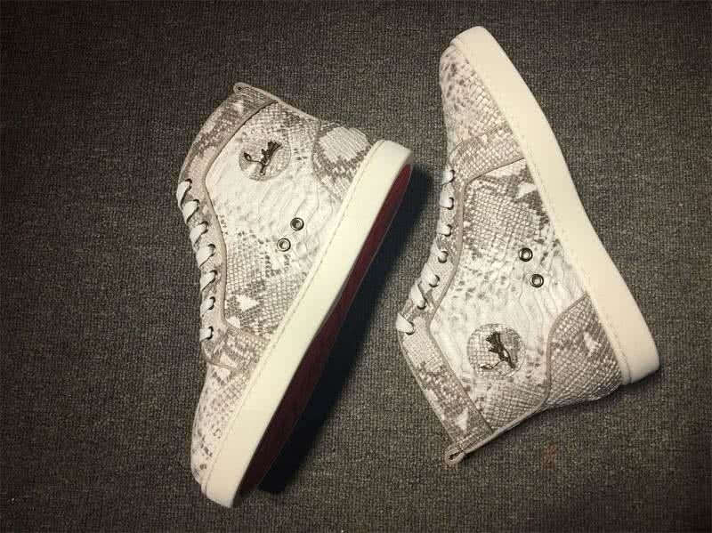 Christian Louboutin Python Sneaker Men/Women Grey/White 5