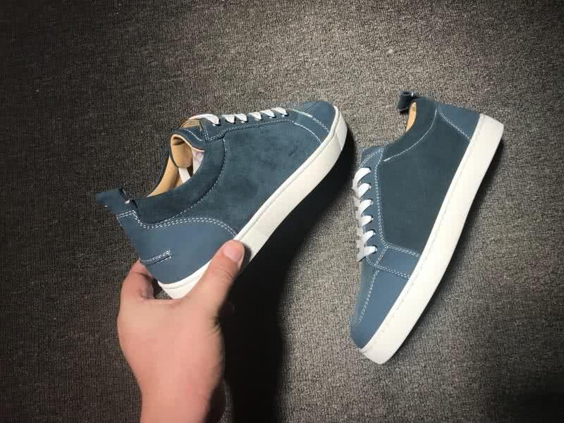 Christian Louboutin Low Top Lace-up Blue 7