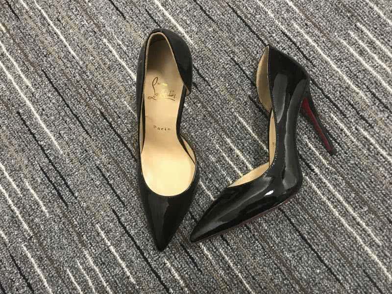Christian Louboutin High Heels Black Leather 2