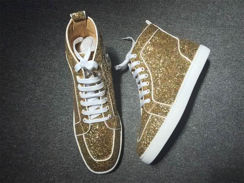 Christian Louboutin Sneaker Women Gold 3