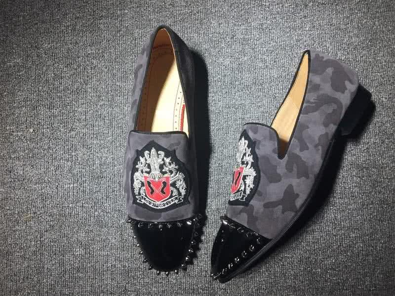 Christian Louboutin Loafer Men Grey/Black 3