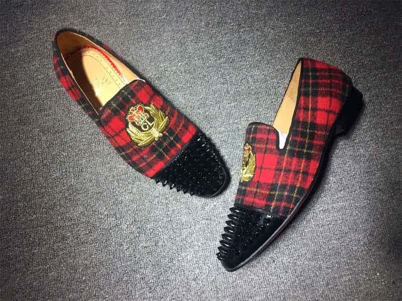 Christian Louboutin Loafer Men Red/Black 4