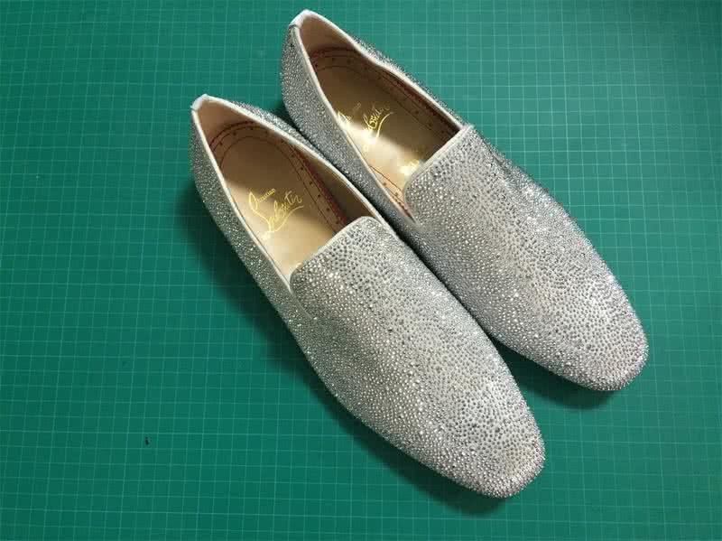 Christian Louboutin Loafer Men Silver 2
