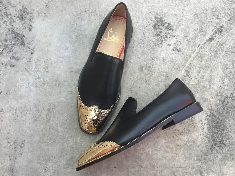 Christian Louboutin Loafer Men Black/Gold 7