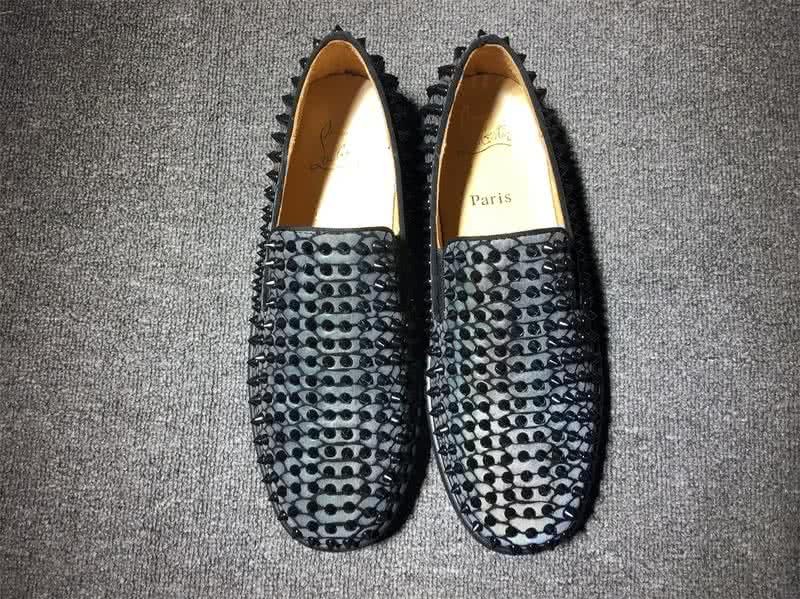 Christian Louboutin Low Top Fish Scals Upper And Full Rivets 2