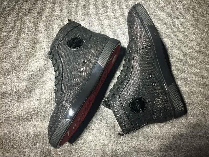 Christian Louboutin Cloth Sneaker Men/Women Black 5