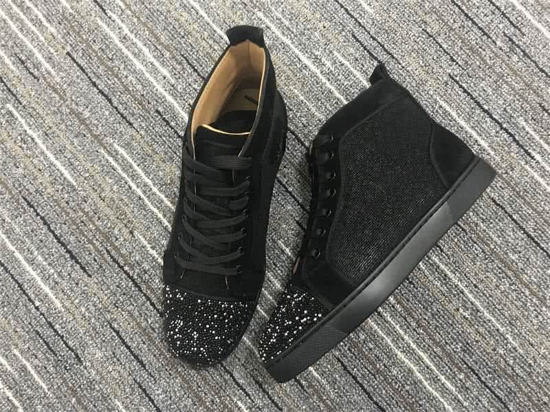 Christian Louboutin Cloth Sneaker Men/Women Black 2