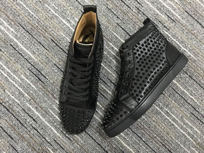 Christian Louboutin Louis Spikes Men/Women Black 3