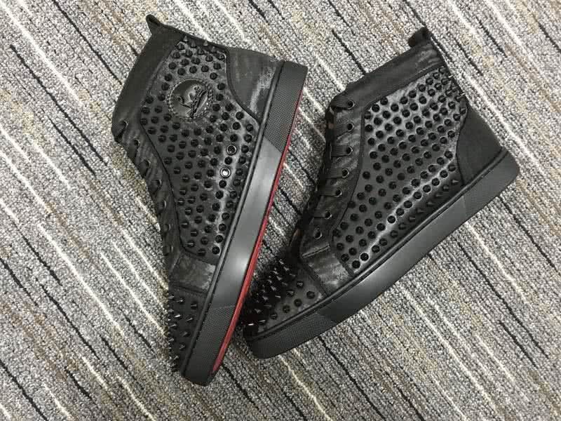 Christian Louboutin Louis Spikes Men/Women Black 2
