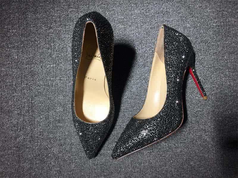 Christian Louboutin High Heels Black Crystals 3