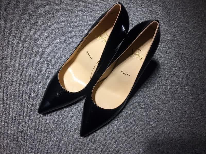Christian Louboutin High Heels Black Patent Leather 1