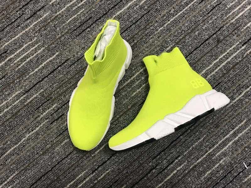 Balenciaga Speed Sock Boots Light Yellow 2