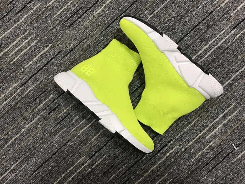 Balenciaga Speed Sock Boots Light Yellow 6