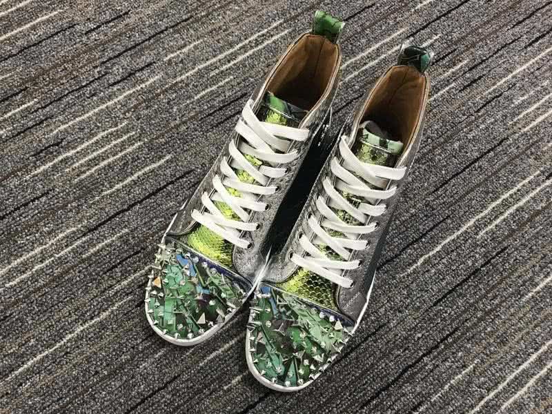 Christian Louboutin Louis Pik Pik Sneaker Men/Women Green 1