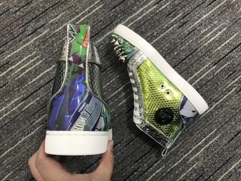 Christian Louboutin Louis Pik Pik Sneaker Men/Women Green 7