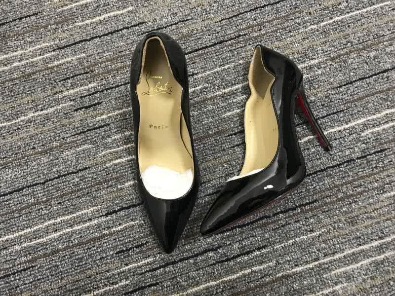 Christian Louboutin High Heels Black Patent Leather 2