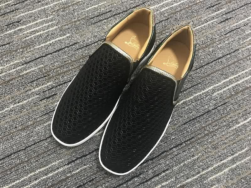 Christian Louboutin Low Top Black And Green 1