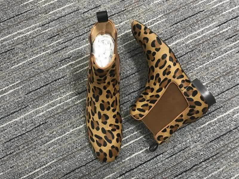 Christian Louboutin Men's Boots Suede Leopard 6