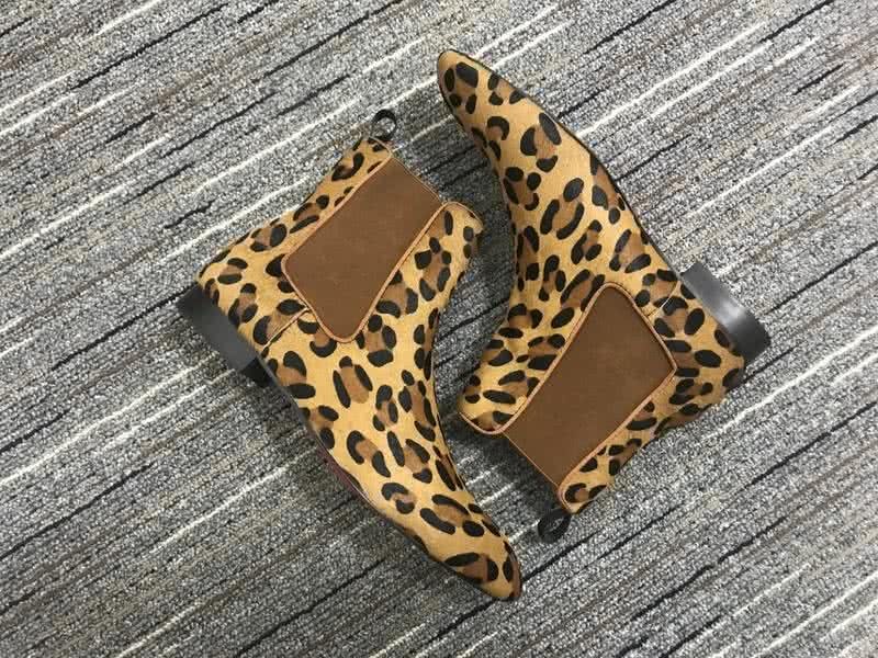 Christian Louboutin Men's Boots Suede Leopard 7