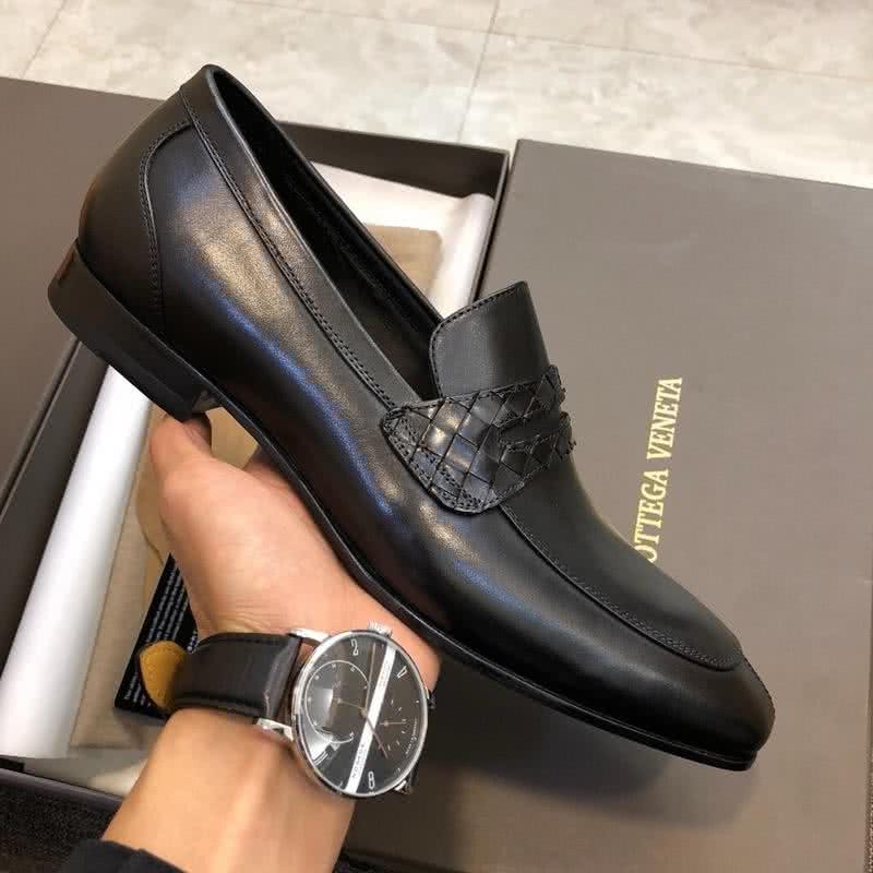 Bottega Veneta Classic Style Cowhide Loafers Black Men 5