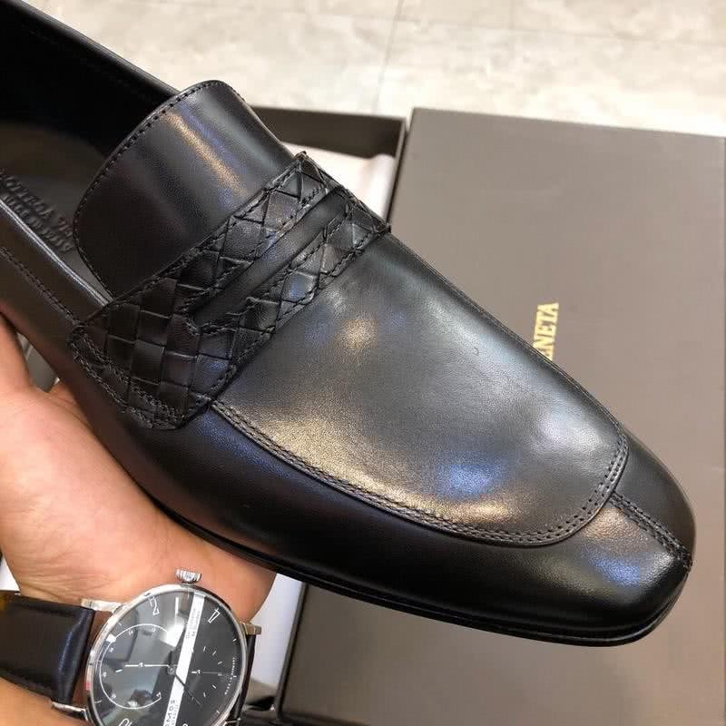 Bottega Veneta Classic Style Cowhide Loafers Black Men 6