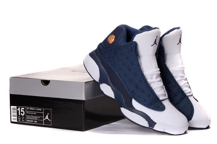 Air Jordan 13 White Black Super Size Men 3