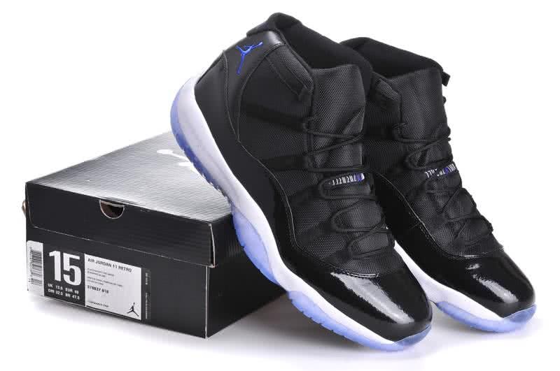 Air Jordan 11 Black White Super Size Men 2