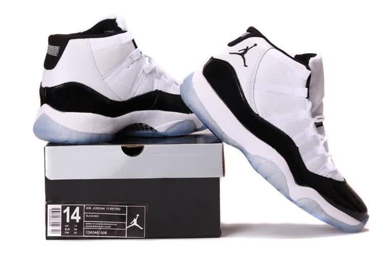 Air Jordan 11 White Black Super Size Men 3