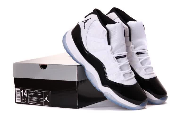 Air Jordan 11 White Black Super Size Men 1