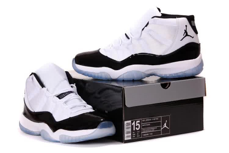 Air Jordan 11 White Black Super Size Men 5
