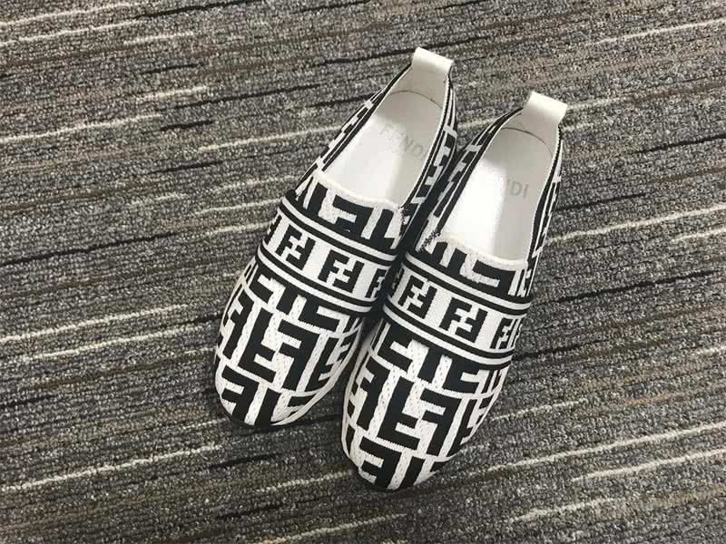 Fendi Women's White With Black Letter 1