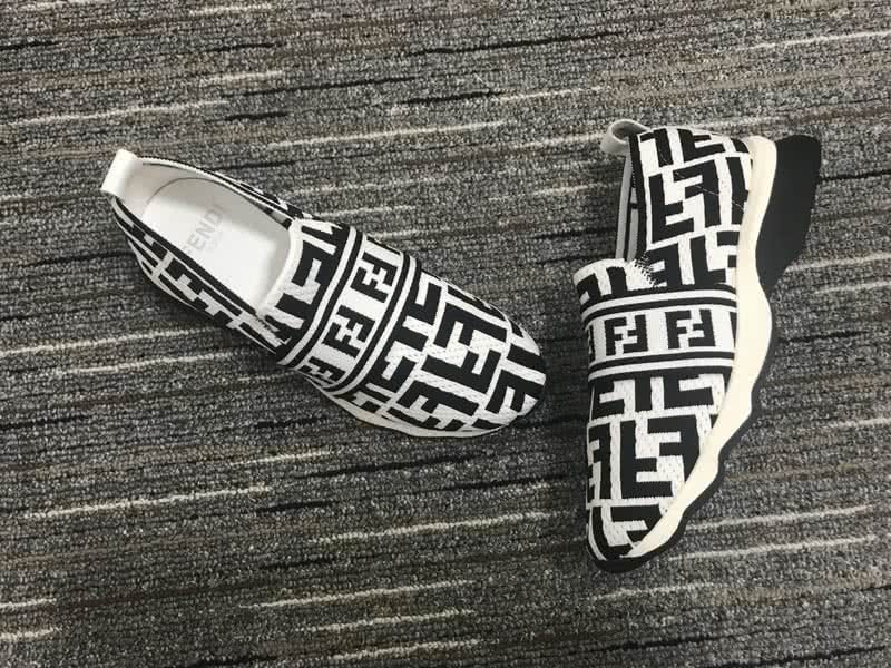 Fendi Women's White With Black Letter 4