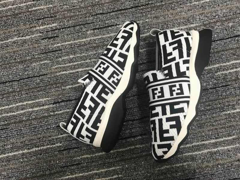 Fendi Women's White With Black Letter 5