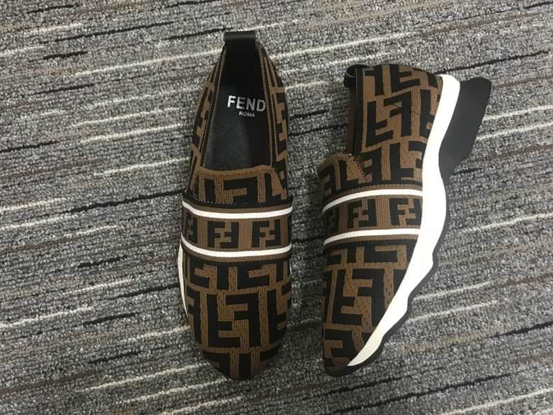 Fendi Women's Brown With Black Letter 3