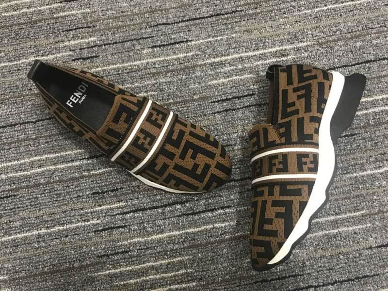 Fendi Women's Brown With Black Letter 4
