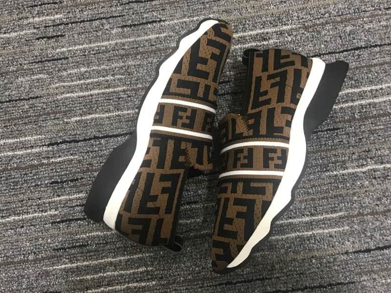 Fendi Women's Brown With Black Letter 6