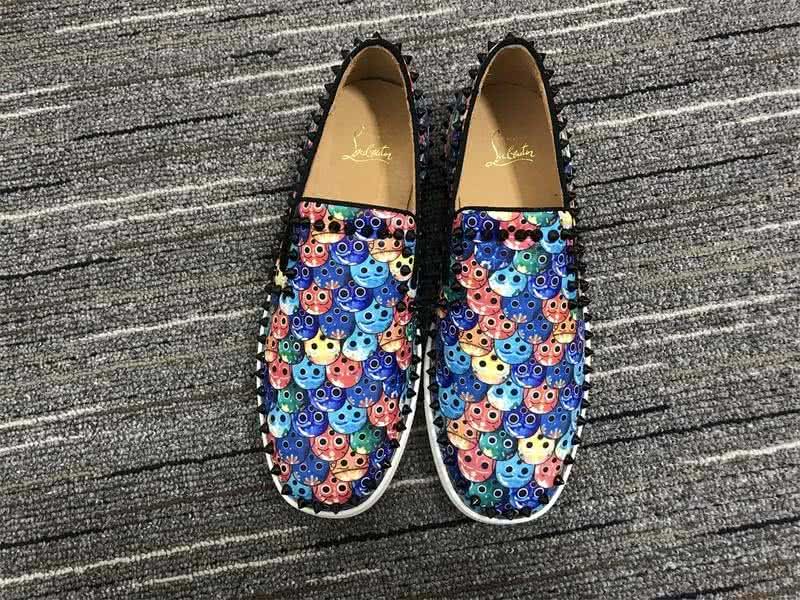 Christian Louboutin Low Top Rivets Along The Brim Regular Pattern 2