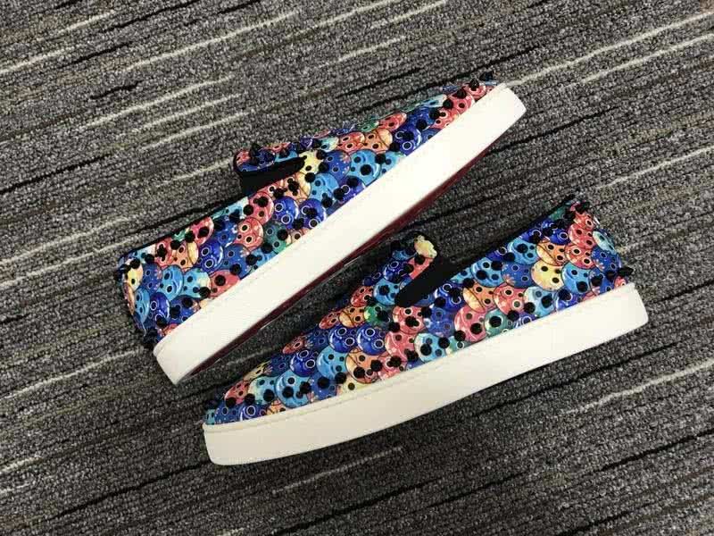 Christian Louboutin Low Top Rivets Along The Brim Regular Pattern 9