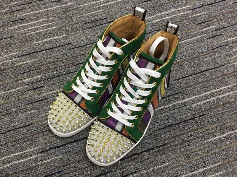Christian Louboutin Lou Spikes Men/Women Multicoloured 1